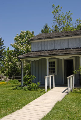 a house in the village